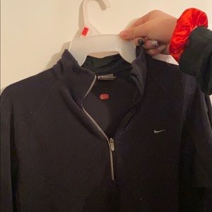 black Nike pullover